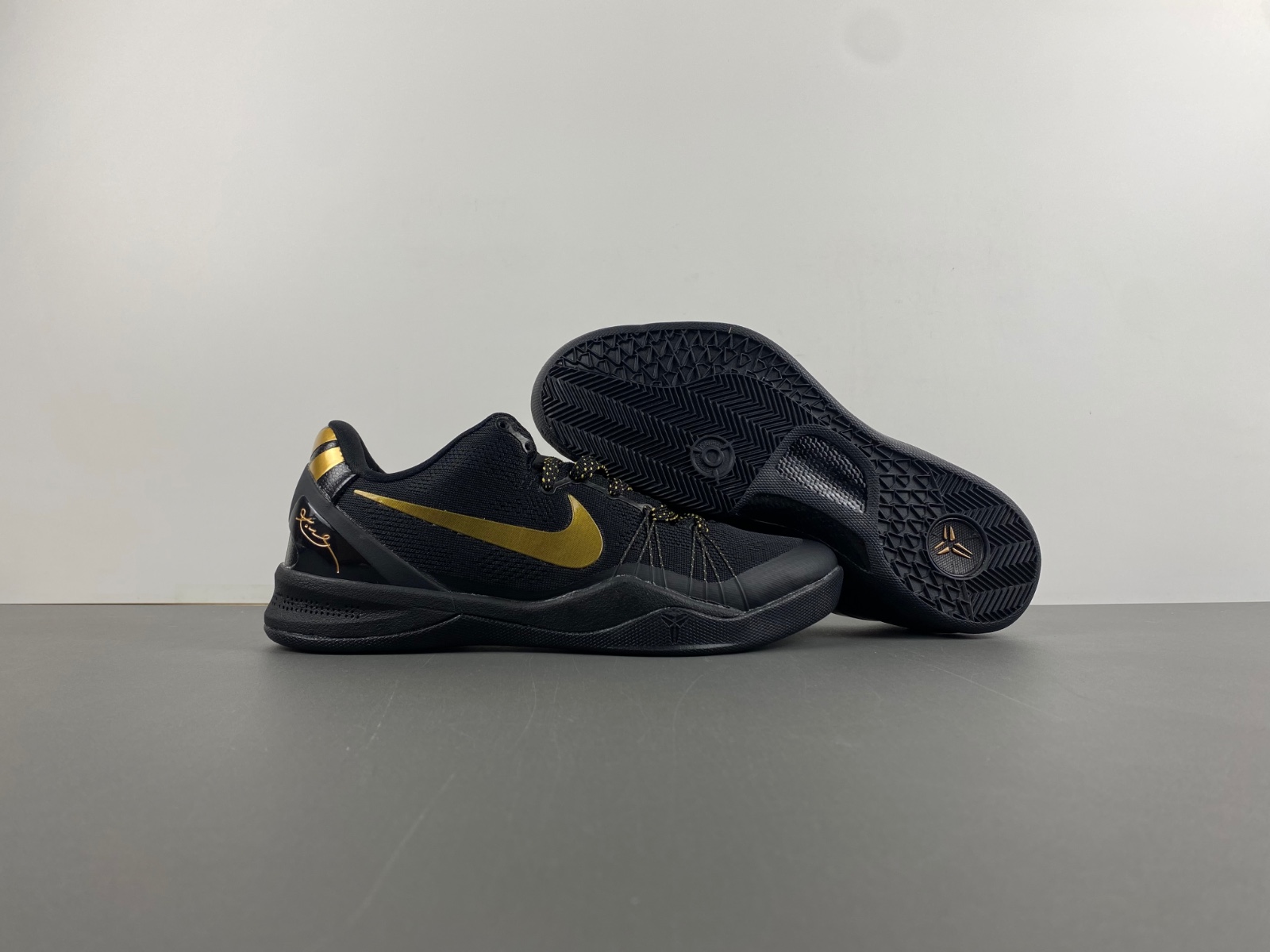 Nike Kobe 8 Elite+ Black Gold 603269-100