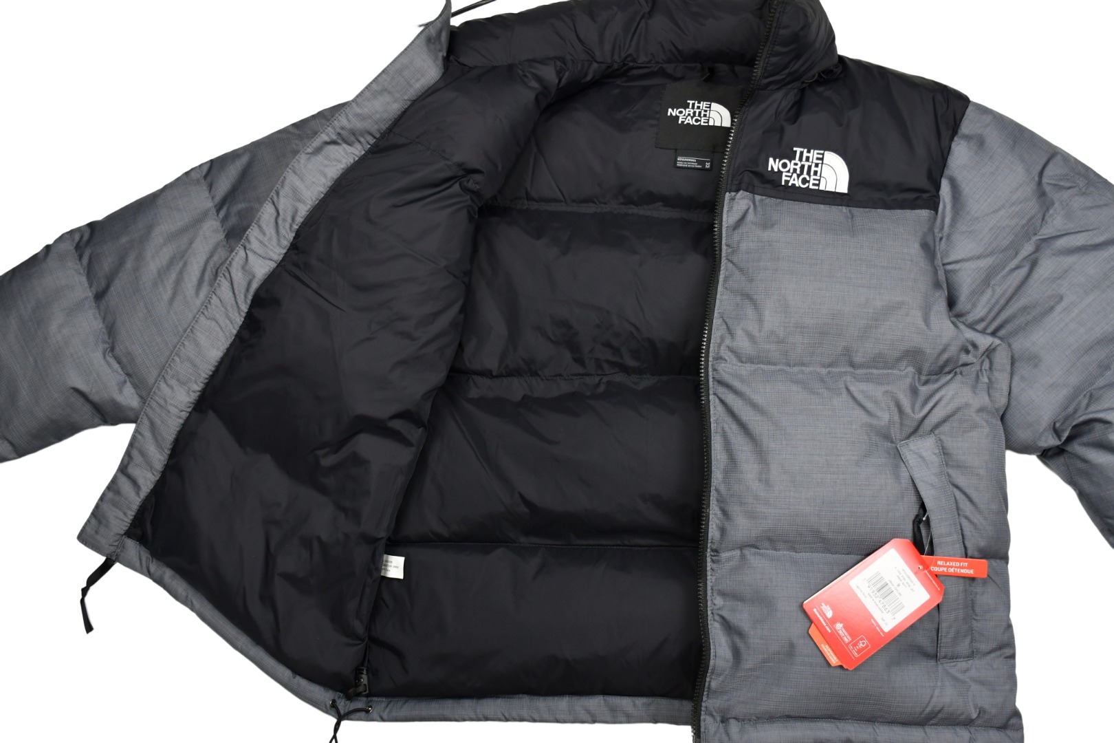 the n0*h f**e t*f 1996 down jacket grey