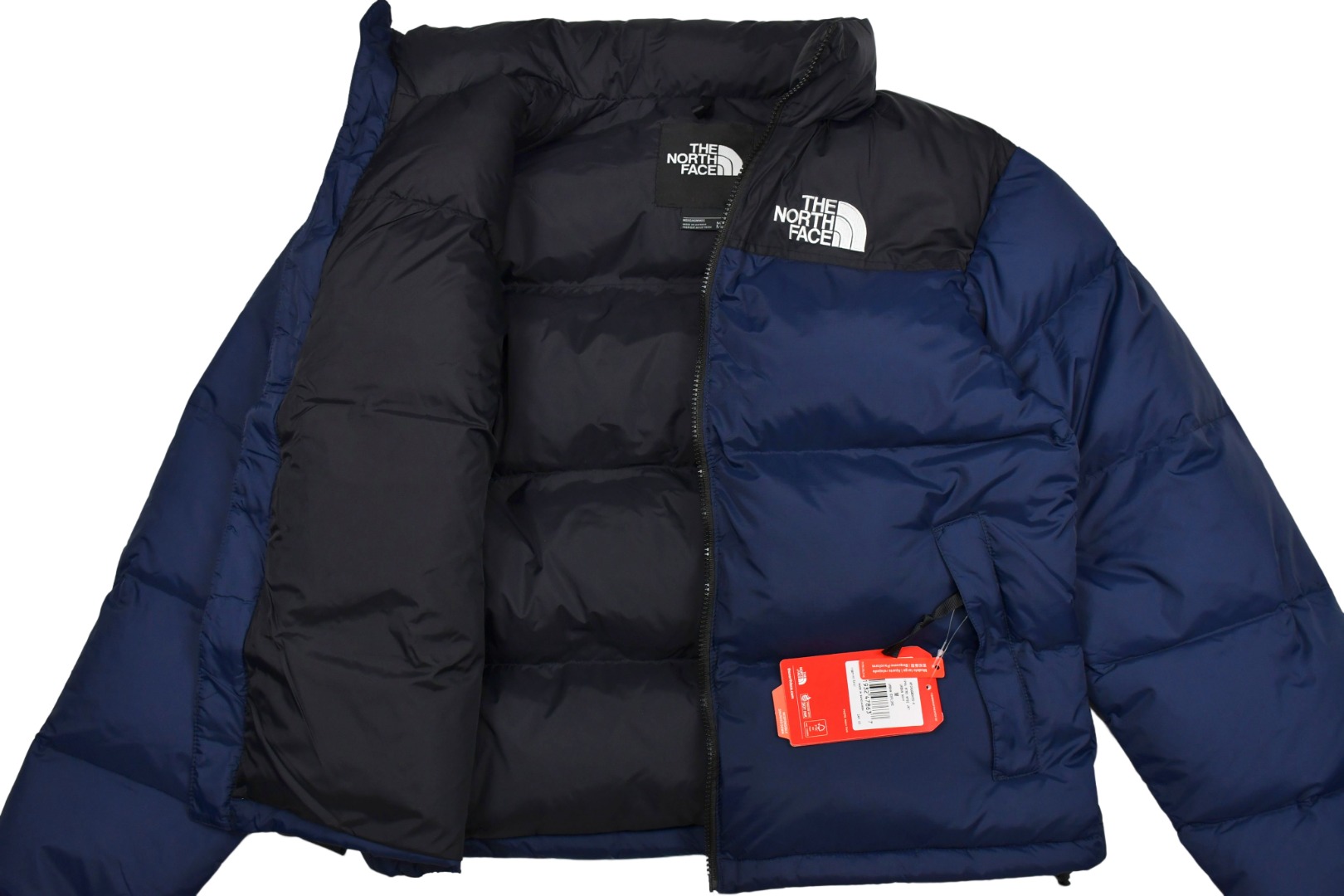 the n0*h f**e t*f 1996 down jacket navy