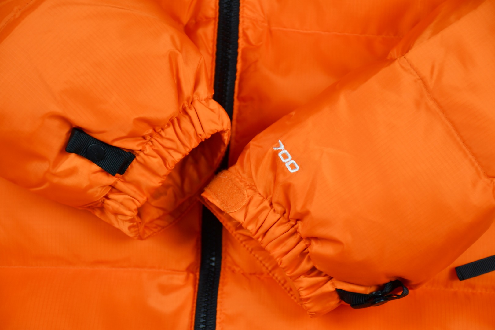 the n0*h f**e t*f 1996 down jacket orange