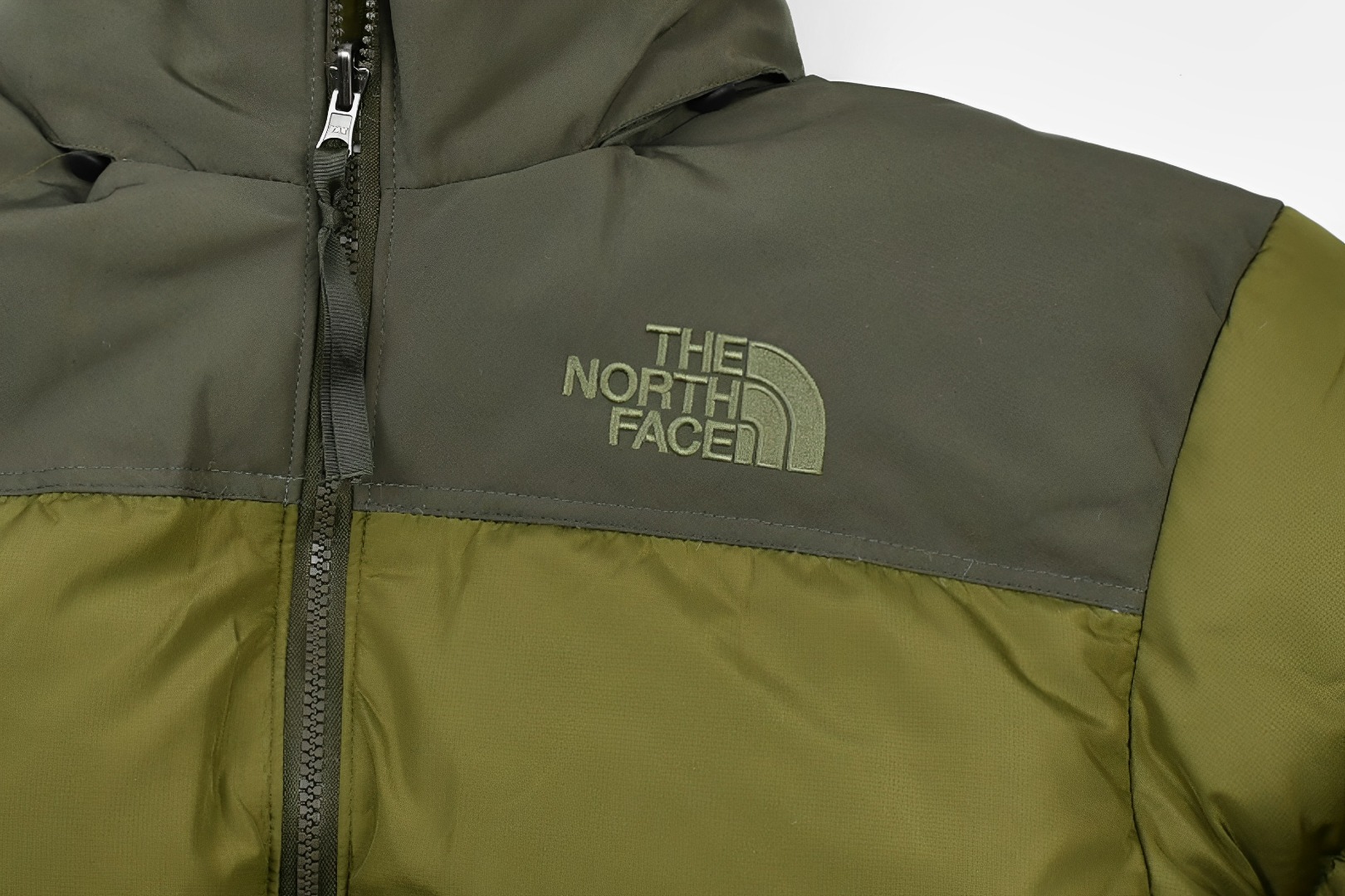 the n0*h f**e t*f 1996 down jacket army green