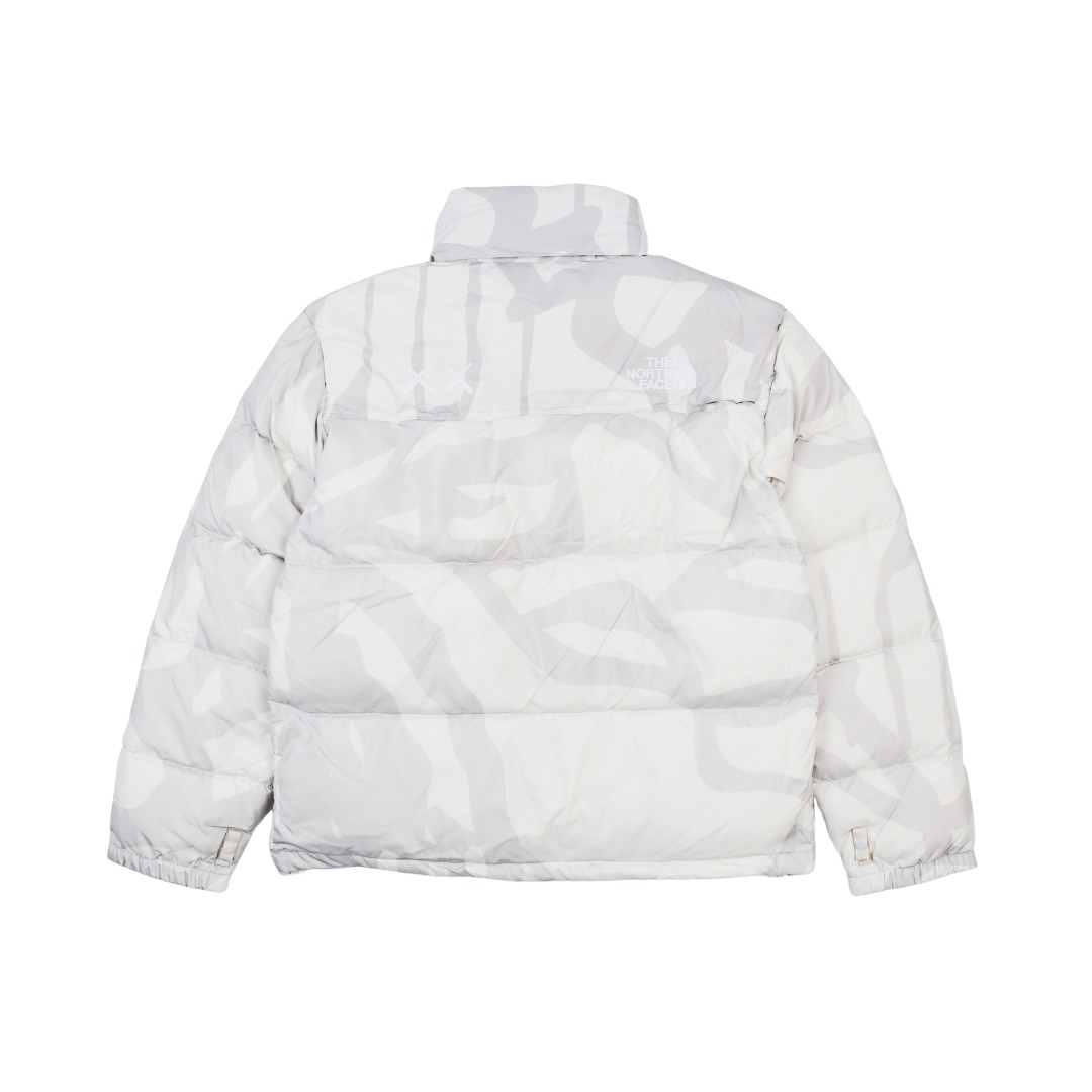 kaws x the n0*h f**e t*f 1996 down jacket