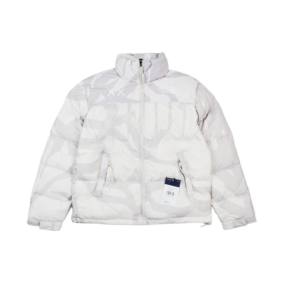 kaws x the n0*h f**e t*f 1996 down jacket