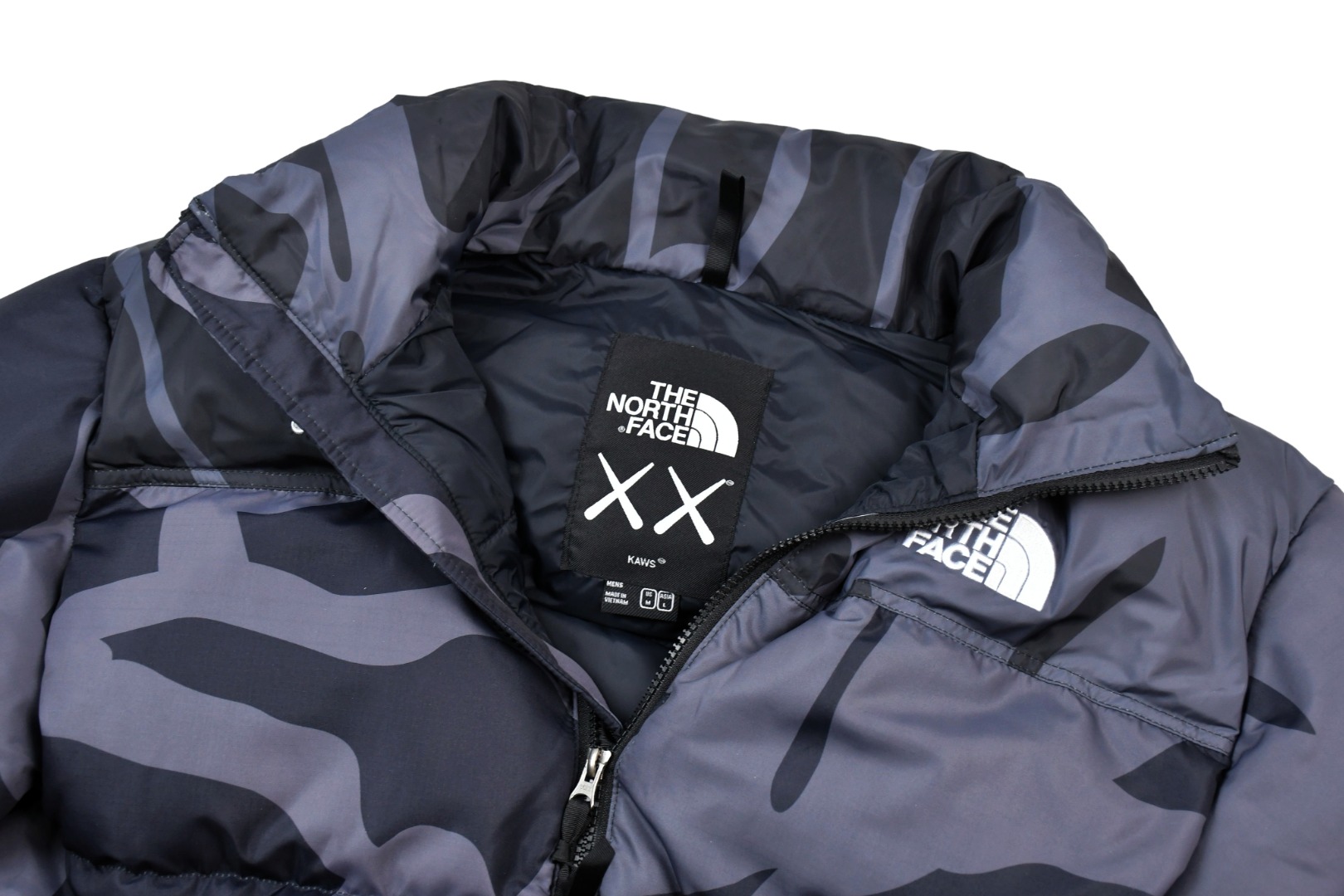 kaws x the n0*h f**e t*f 1996 down jacket
